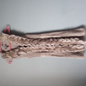 Vintage Gray Sweater Dress/Vest, S